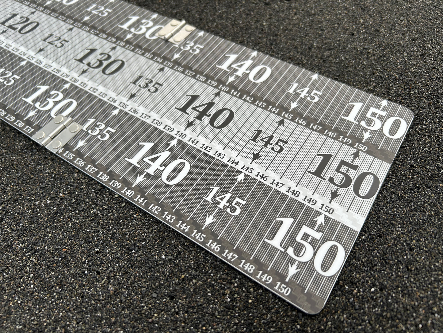 メジャーステッカー 横150cm×縦5cm