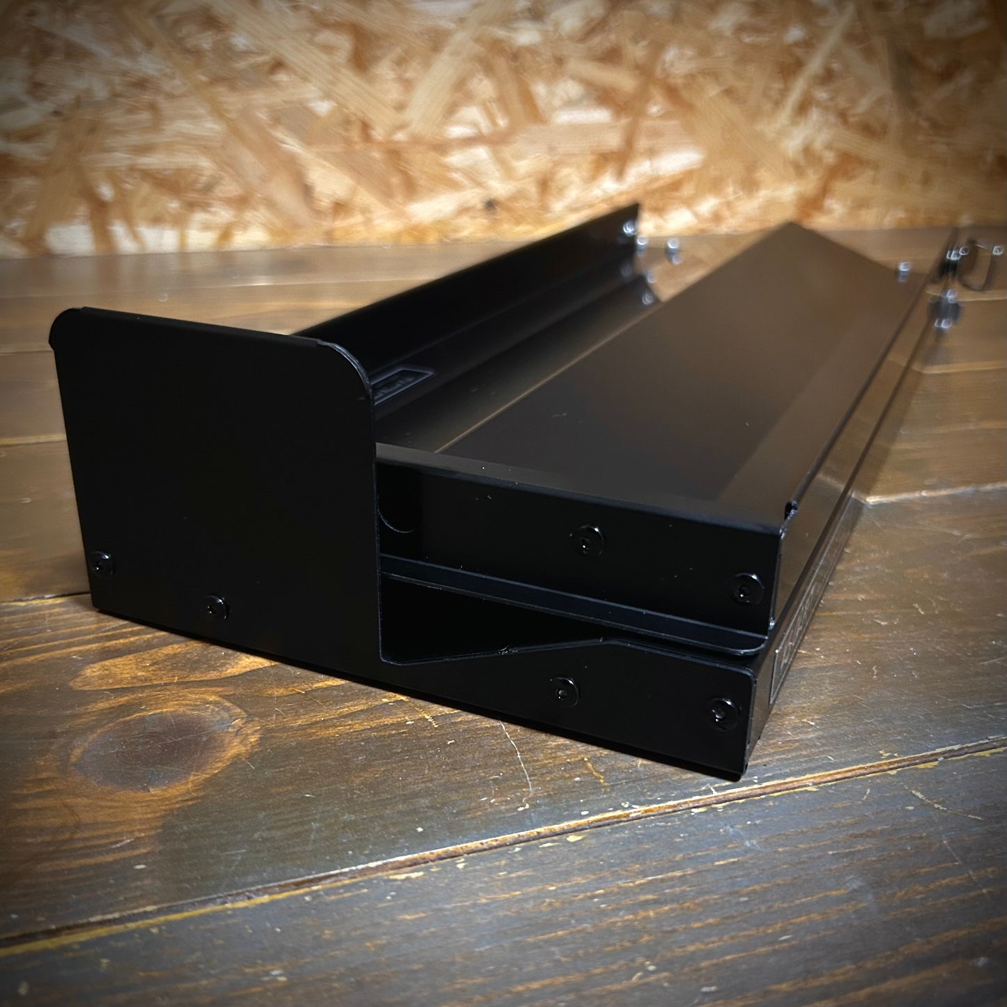 NEW! ブラックアルマイト V型ジョイント コンパクトモデル BASE-32 上あごモデル(あご当て幅7.5cm)