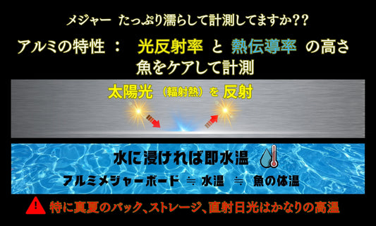 私がアルミ素材のメジャーにこだわる理由