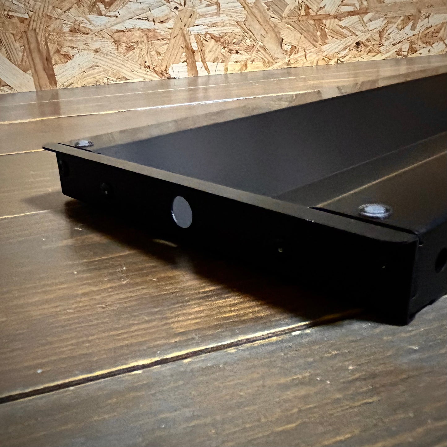 NEW！ ブラックアルマイト V型ジョイント コンパクトモデル  BASE-32 上あごモデル（あご当て幅7.5cm）