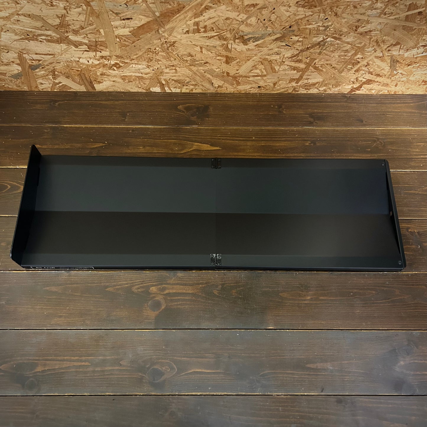 ブラックアルマイト　V型ジョイントモデル  BASE-18下あごモデル（あご当て幅25cm）