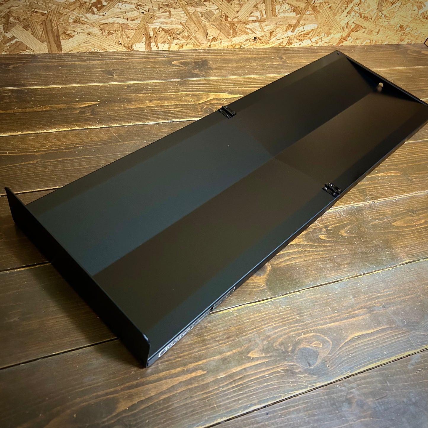 ブラックアルマイト　V型ジョイントモデル  BASE-18下あごモデル（あご当て幅25cm）