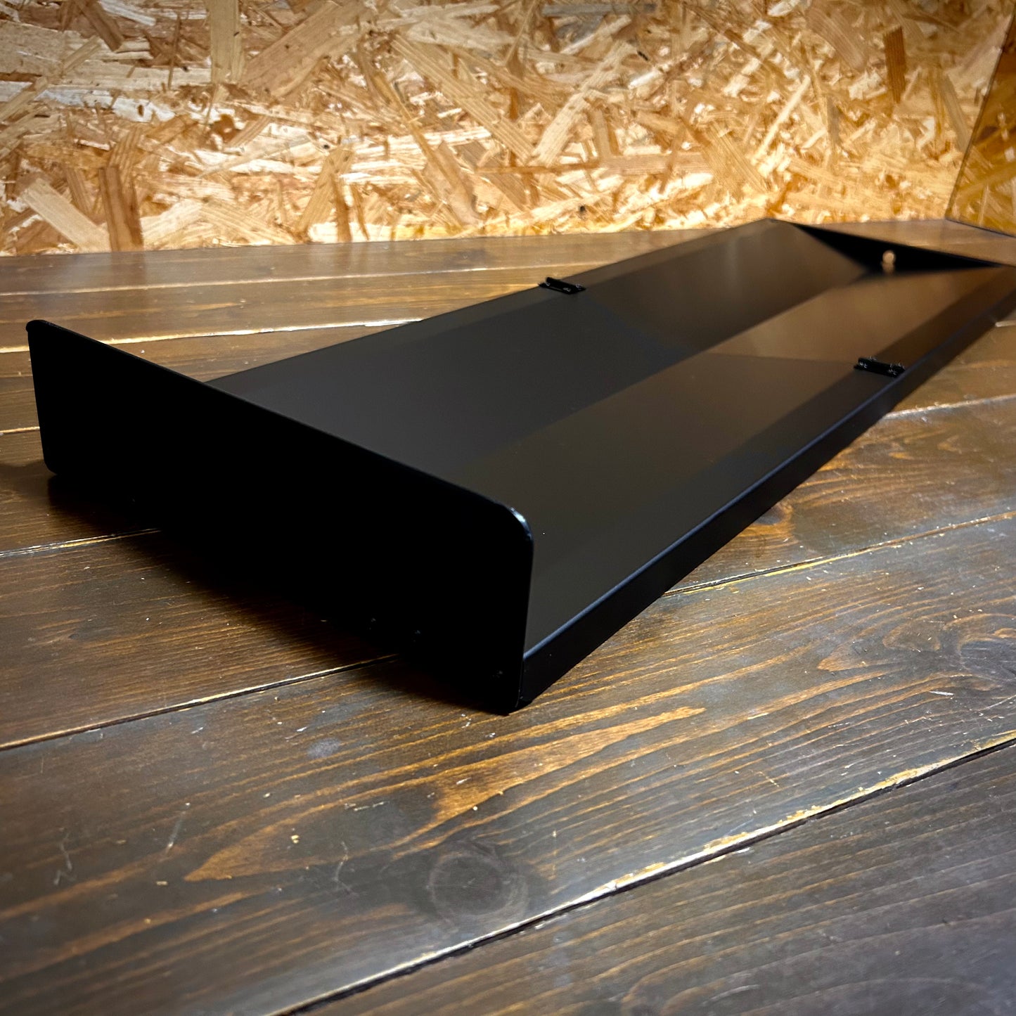 ブラックアルマイト　V型ジョイントモデル  BASE-18下あごモデル（あご当て幅25cm）