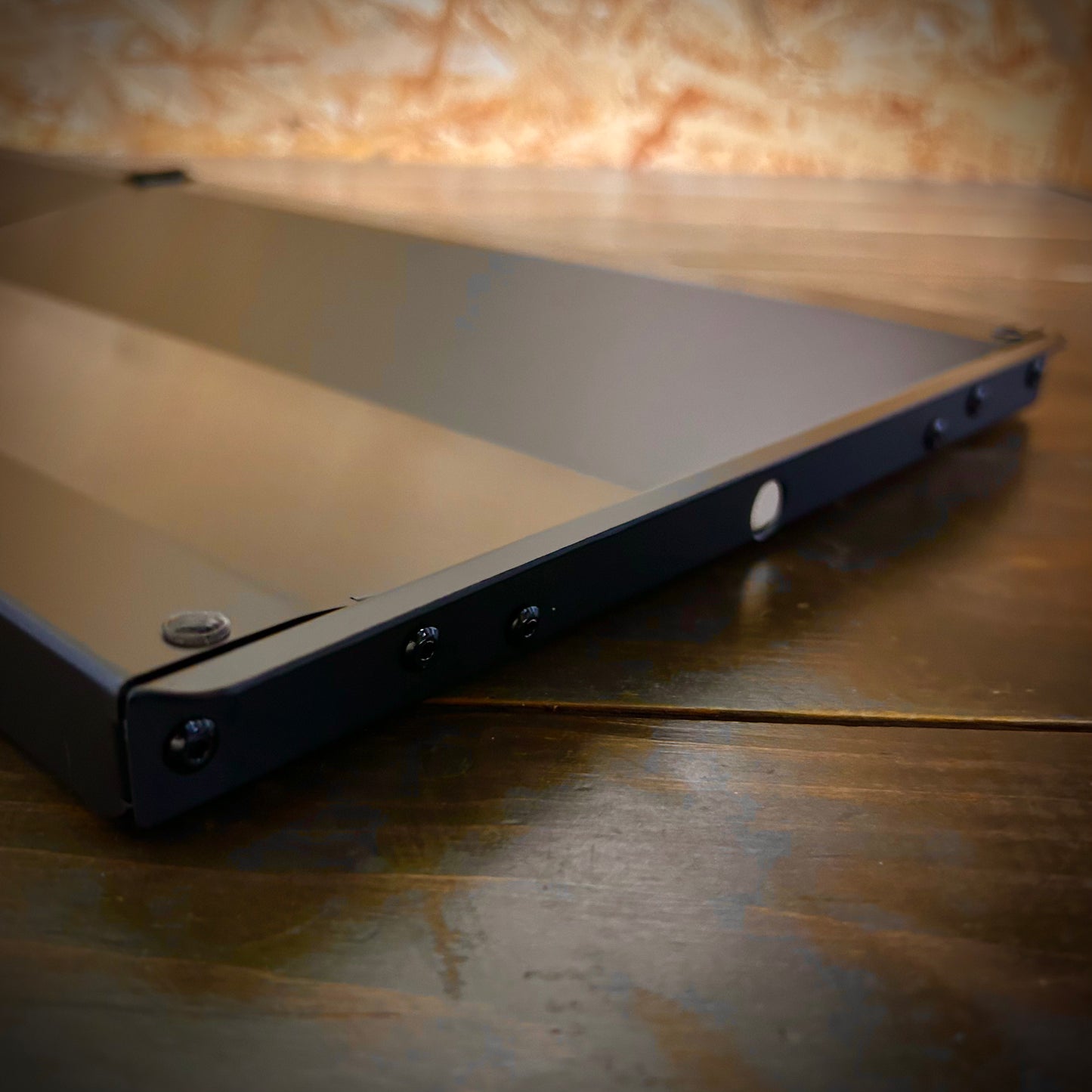 ブラックアルマイト　V型ジョイントモデル  BASE-18下あごモデル（あご当て幅25cm）