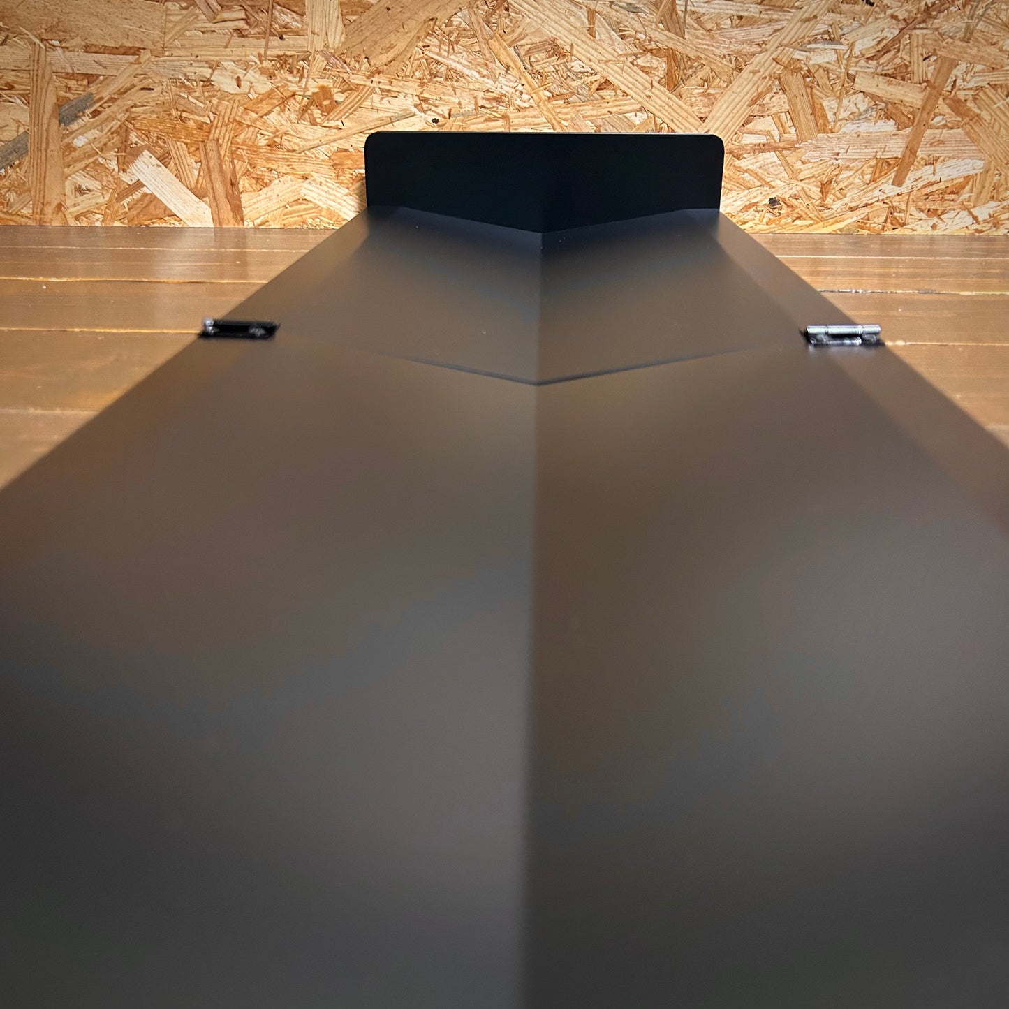 ブラックアルマイト　V型ジョイントモデル  BASE-18下あごモデル（あご当て幅25cm）