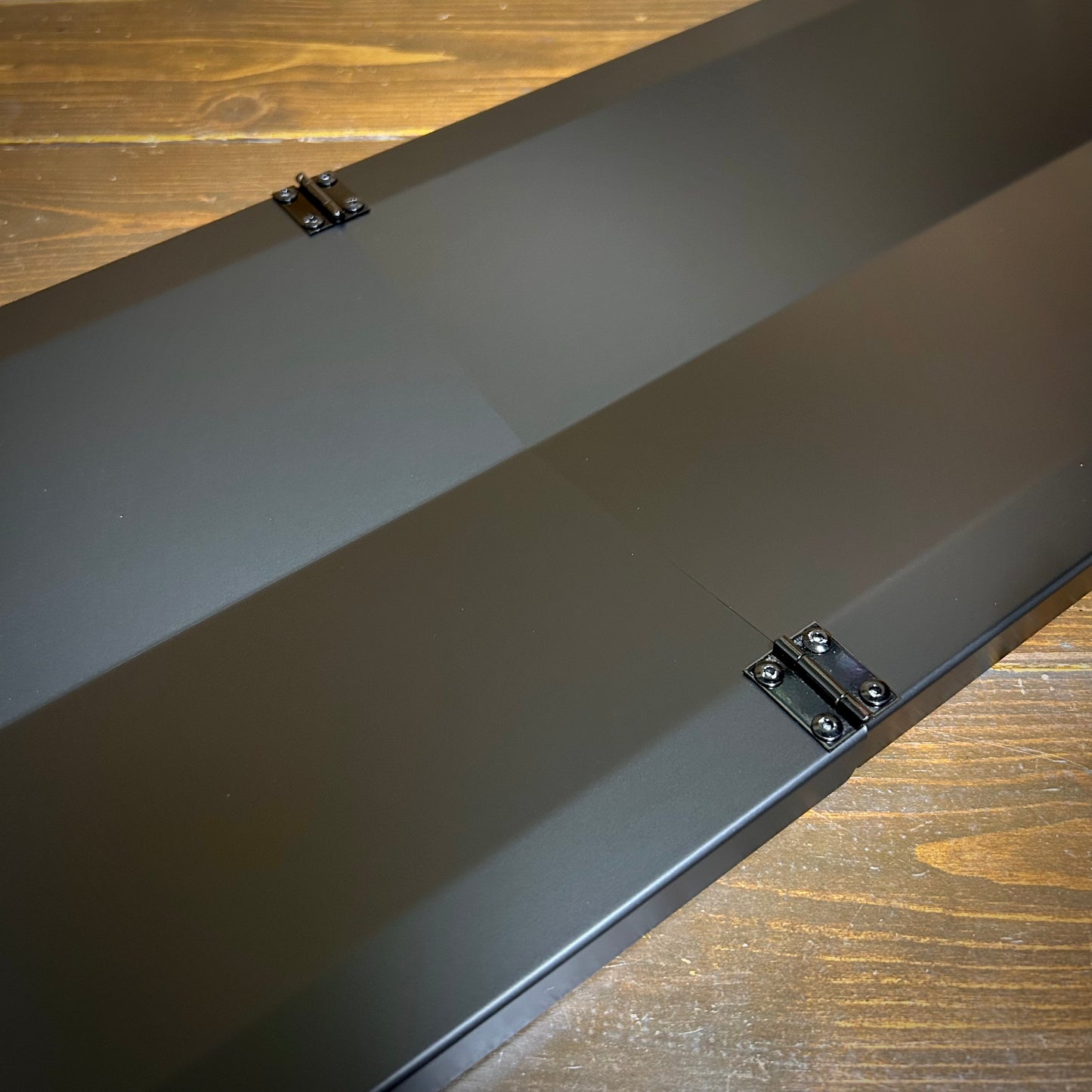 ブラックアルマイト　V型ジョイントモデル  BASE-18下あごモデル（あご当て幅25cm）