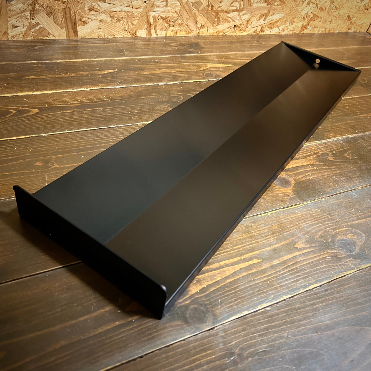 ブラックアルマイト  V型ストレートモデル  BASE-19下あごモデル（あご当て幅20cm）