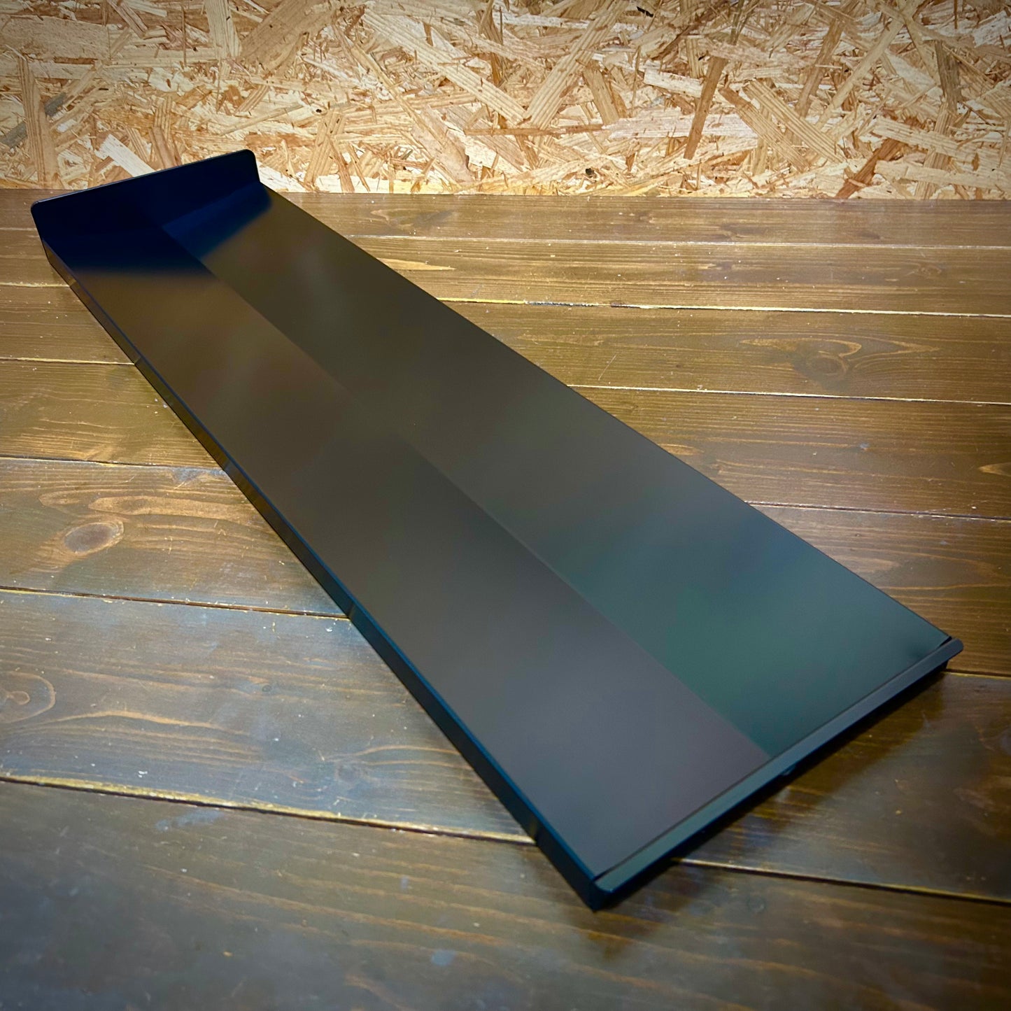 ブラックアルマイト  V型ストレートモデル  BASE-19下あごモデル（あご当て幅20cm）