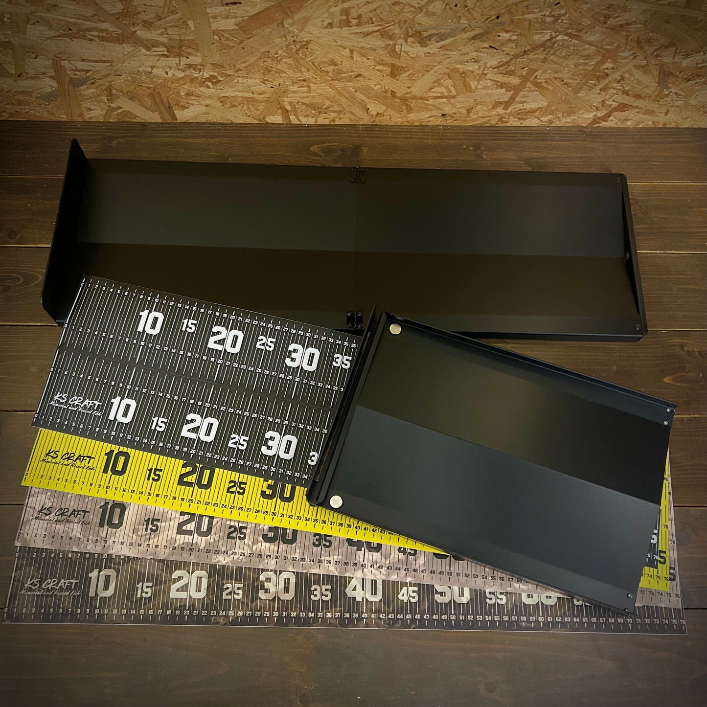 ブラックアルマイト　V型ジョイントモデル  BASE-18下あごモデル（あご当て幅25cm）