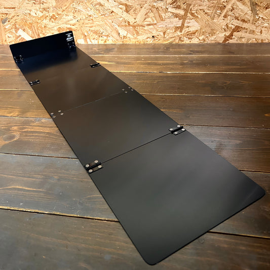 ブラックアルマイト　レギュラーモデル BASE- 11：下あご測り（あご当て幅20cm）