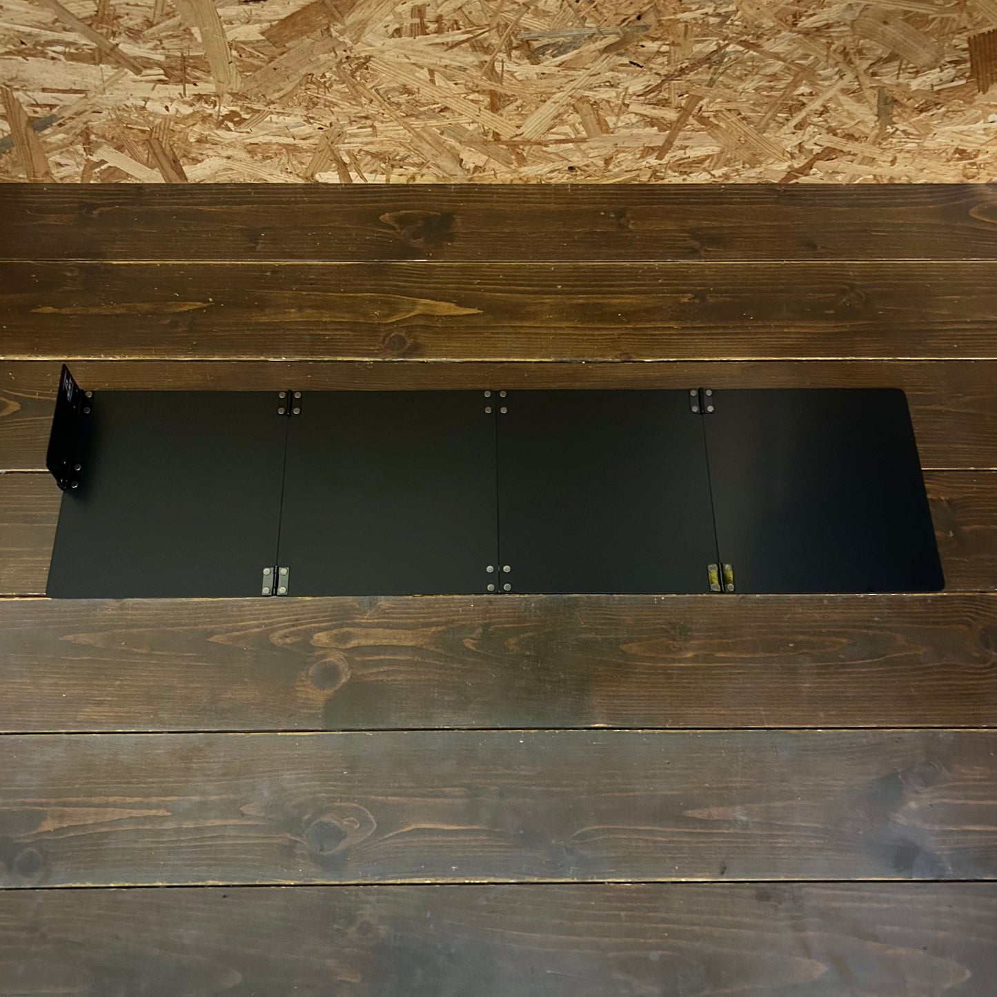 ブラックアルマイト　レギュラーモデル BASE- 12：上あご測り（あご当て幅10cm）