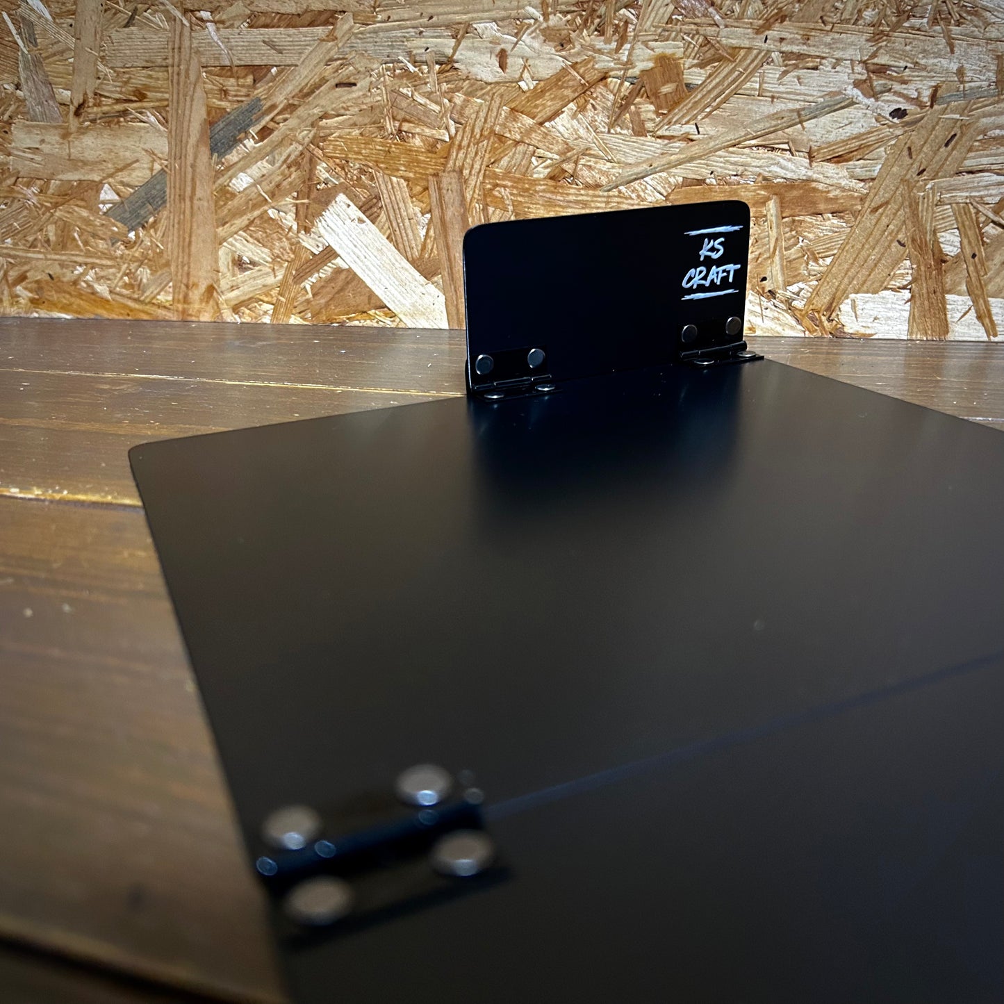 ブラックアルマイト　レギュラーモデル BASE- 12：上あご測り（あご当て幅10cm）