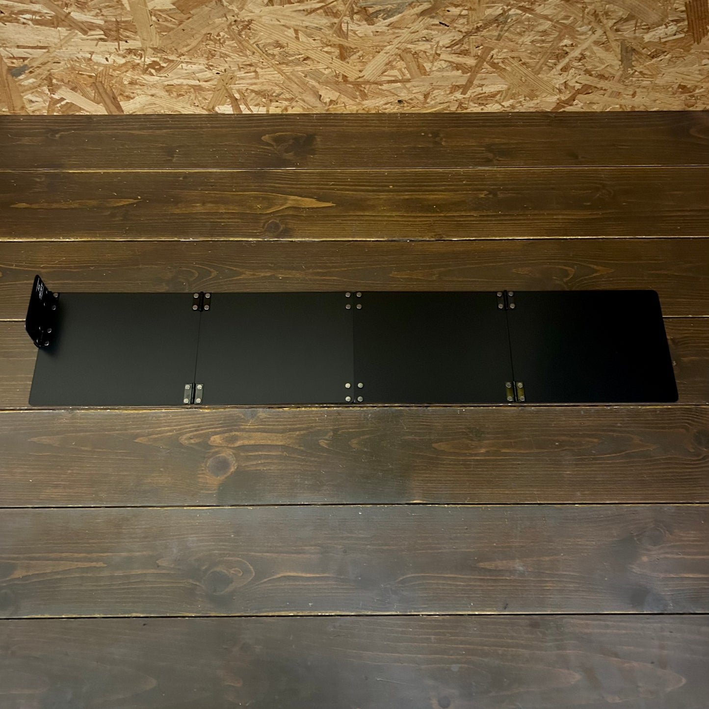 ブラックアルマイト　コンパクトモデル BASE- 14：上あご測り（あご当て幅7.5cm）