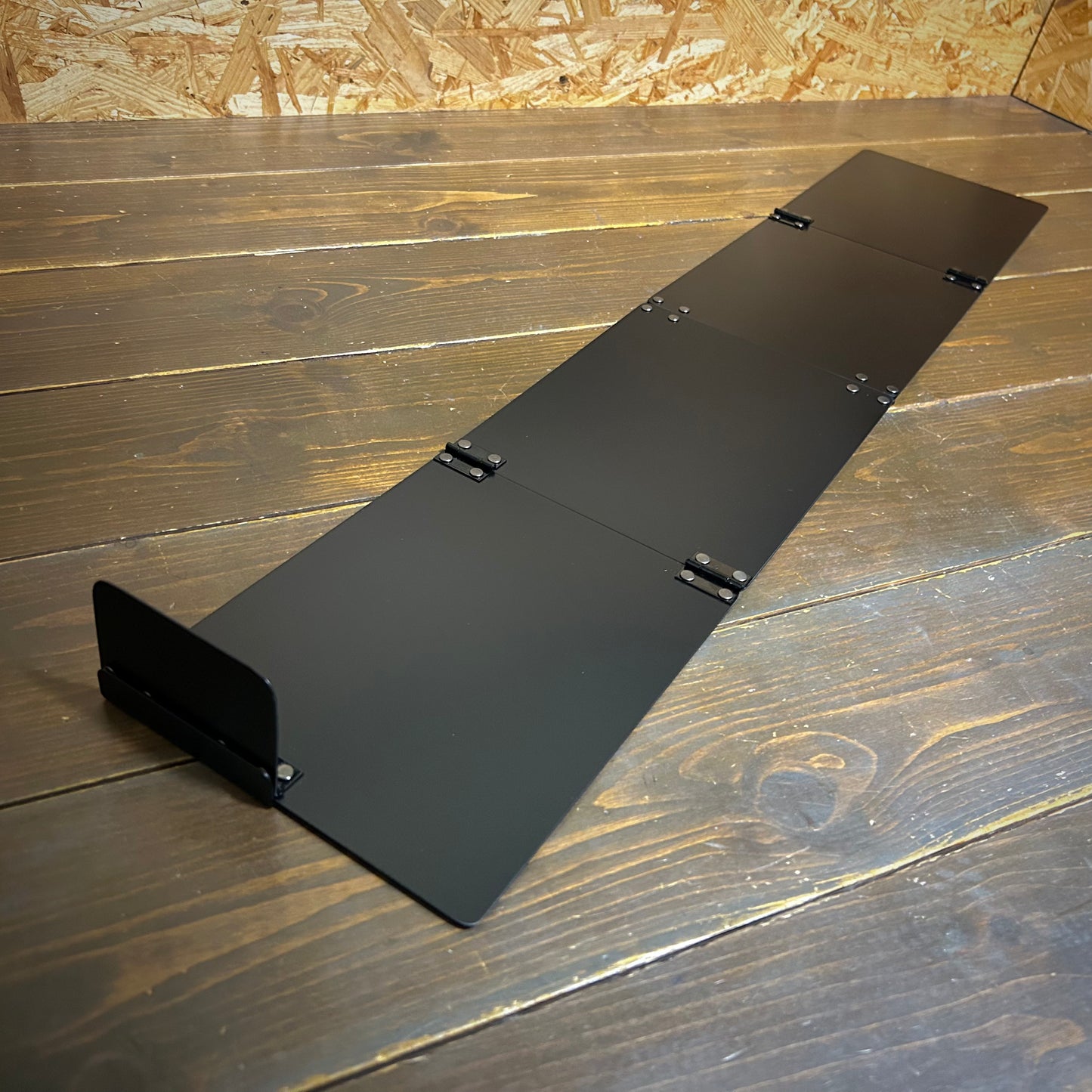 ブラックアルマイト　コンパクトモデル BASE- 14：上あご測り（あご当て幅7.5cm）