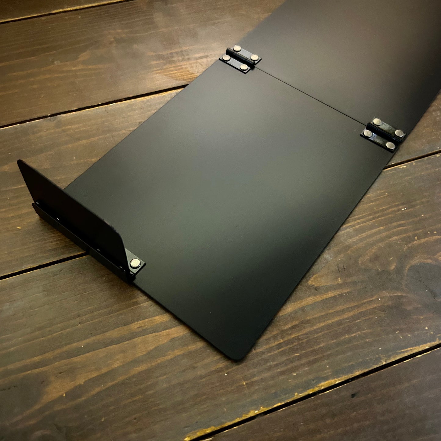 ブラックアルマイト　コンパクトモデル BASE- 14：上あご測り（あご当て幅7.5cm）