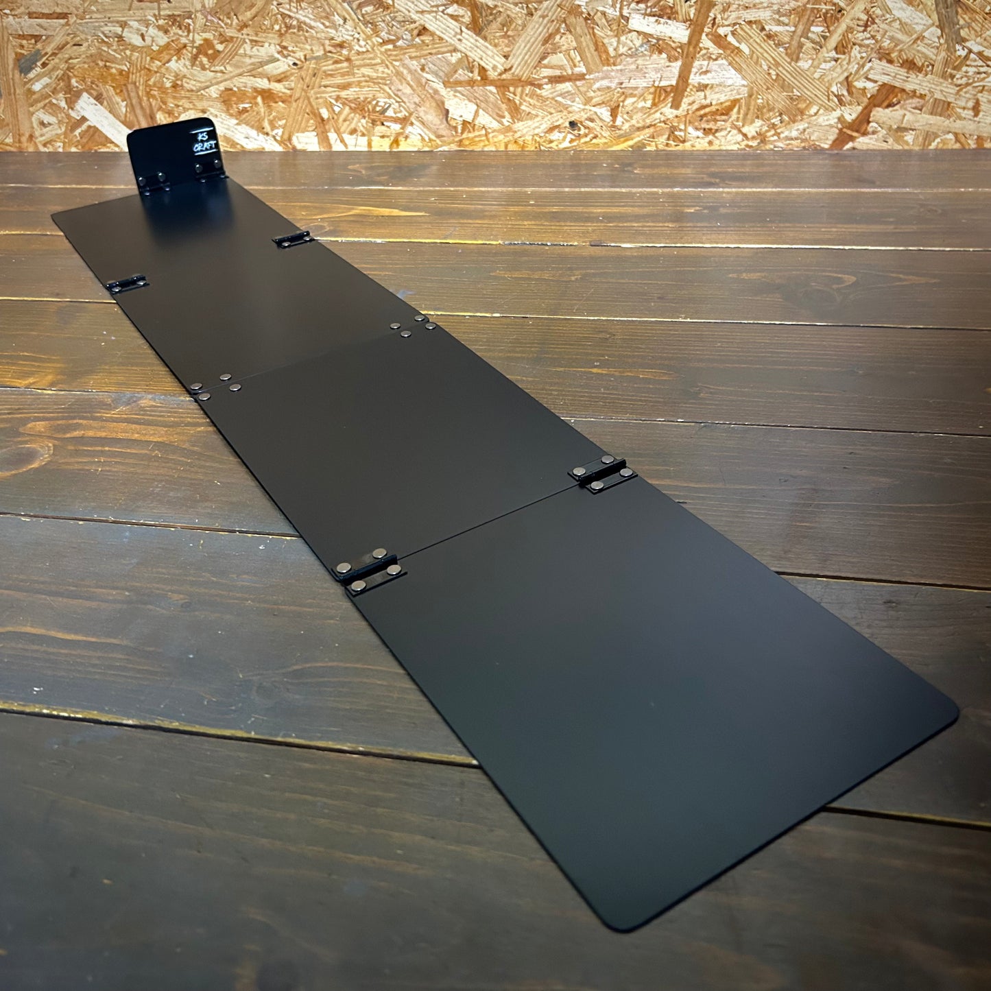 ブラックアルマイト　コンパクトモデル BASE- 14：上あご測り（あご当て幅7.5cm）