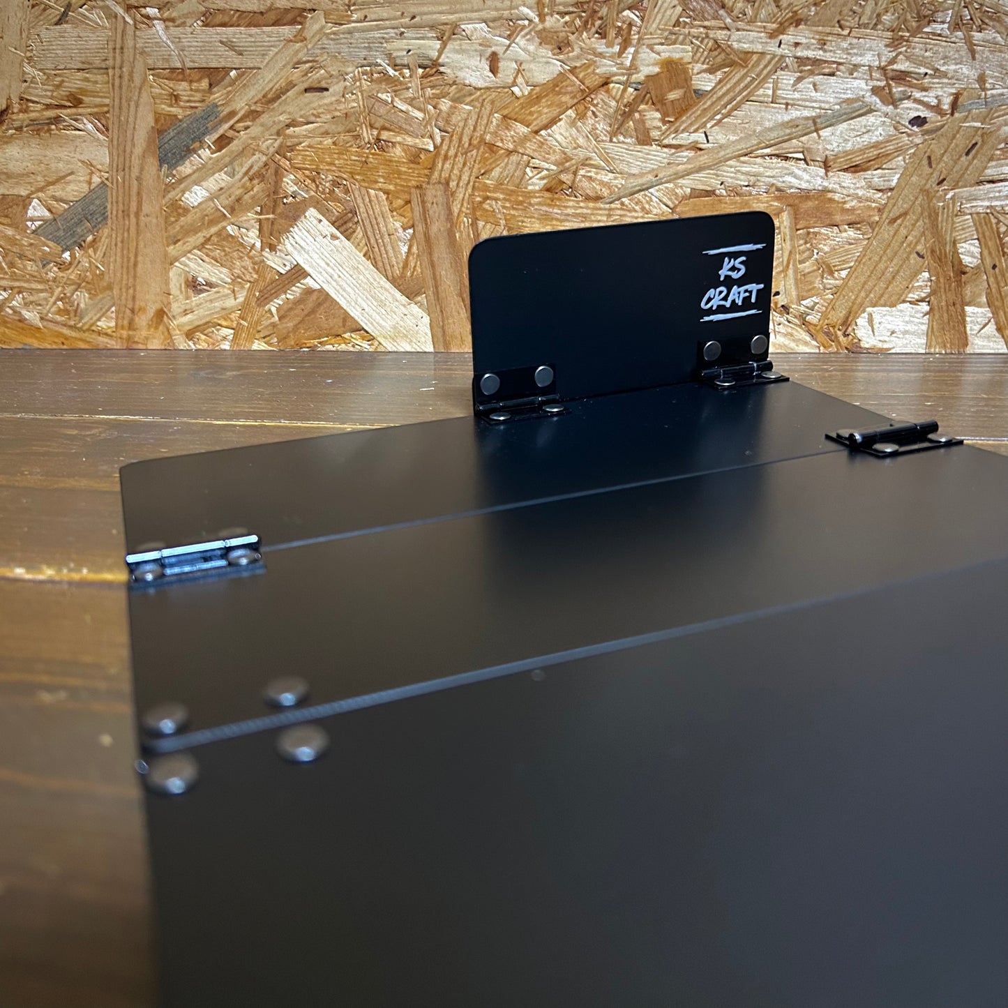 ブラックアルマイト　蛇腹モデル BASE- 16：上あご測り（あご当て幅10cm）