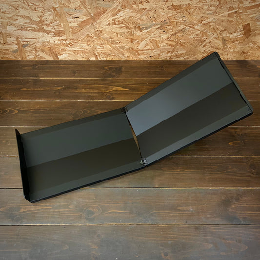 ブラックアルマイト　V型ジョイントモデル  BASE-18下あごモデル（あご当て幅25cm）