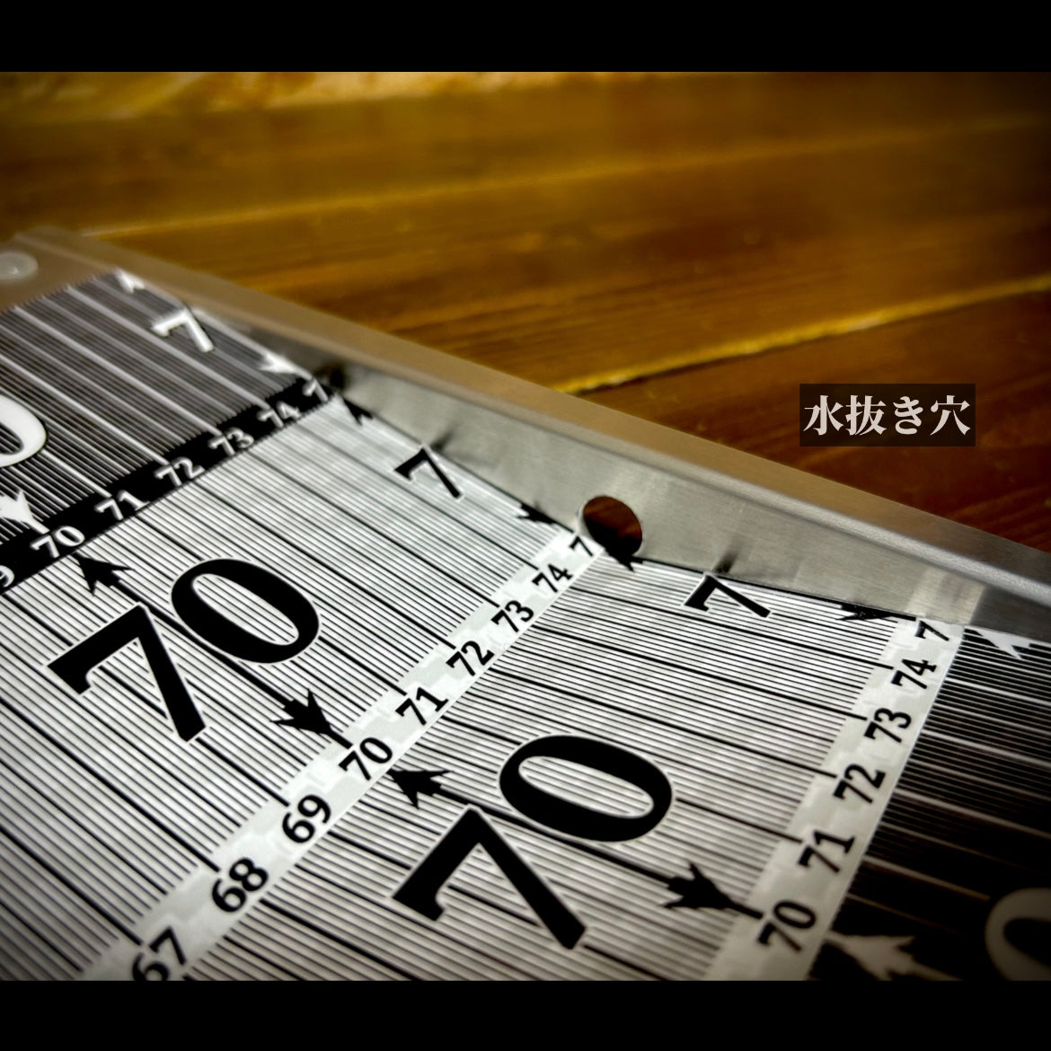 アルミメジャーボード  V型ジョイントモデル  BASE-08下あごモデル（あご当て幅25cm）